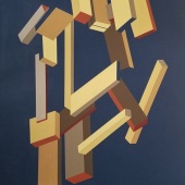 Janet Hudachek - “Topsy Turvey” – www.fineartmontage.com