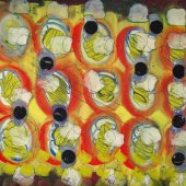 Angela Battle – “Leaf 11 (Opossum Ledger)” – angela.battle@drake.edu