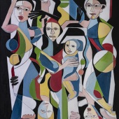 Kathryn Bagwell – “Humans Being” – www.kbagwellart.com