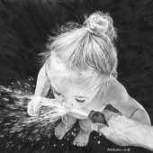 Patti Bradeis – “A Sip of Summer” - www.belovedportraitsbypatti.com