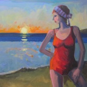 Barbara L. Lawrence - “Sun Down” – www.barbaralawrenceart.com
