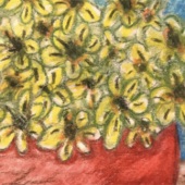 Jenny Carlisle Carrington - “Yellow in Red” –  jennyccarrington@yahoo.com