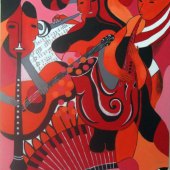 John Laurenzi - “The Red Piano” – www.laurenziart.com