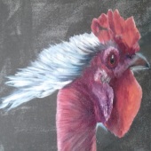 Daniela Grdseloff-Gwercher - “Hubert the Rooster” – www.grdseloff.com