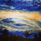 Raissa Urdiales - “Storm Brewing” – www.raissagallery.com