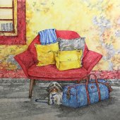 Thelma Lazo Flores- “Seeing Red, Feeling Blue” – www.thelmalazoflores.wixsite.comd-Feeling-Blue”