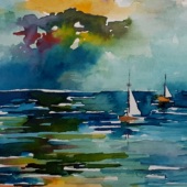 Lia Zomorrodian - “Blue Sea” – liazomorrodian@yahoo.com