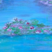 Aruna Mettler - “Water lilies. Homage to Monet” – www.arunadollymettler.com