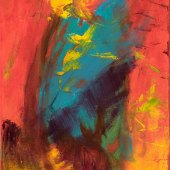 Susan L. Brown - “Whirlwind in Red and Blue” – www.susanbrownfineart.com