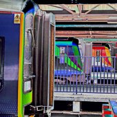 Michael J Duke - “Portsmouth Harbour Train Station” – www.mjduke.co.uk