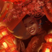 Anastasia Eve - “Miss Ying-Ning, or the Laughing Girl” – www.anastasiaeve.com