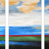 Lisa Daniels - “Red Horizon” – http://www.ldanielsart.com/