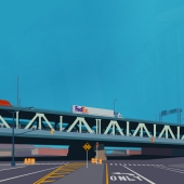 Andrey Odinzzov - “Manhattan Bridge” – https://www.odinzzovshop.com/