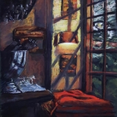 4th Place – Anita Gladstone - “Red Cushions” – www.anitagladstone.com