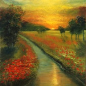 Stephen Krieger - “Flowered Fields” – www.stephenkriegerart.com