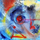 Perla Sofia Gonzalez Marinel.lo - “Cosmic Rooster” – www.arteperlasofia.com