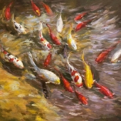 Yen Fen Chung - “Happy Fish” – fiona.art888@yahoo.com.tw