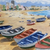 Colleen Brickman - “Playa Las Canteras” – cbrickman@rogers.com