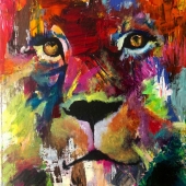 Laura Peña - “Fierce” – http://laurapenapainting.pixieset.com/