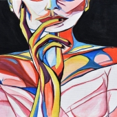 McKenna Guilds - “Fractured Promises” – https://www.instagram.com/mckennagart/