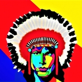 Jimmy Gockel - “Chief MoJo Rising” – https://www.facebook.com/gock.art.7