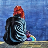 Perla Sofía - “Sunset in Blue” – http://www.arteperlasofia.com/