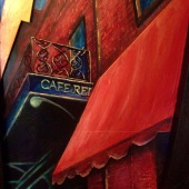 5th Place – Maria Gedroc - “Red Canopy” – www.mariagedrocart.weebly.com