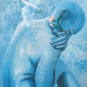 6th Place – Carye VanDerPol Mahoney - “Winter Wanes” –   www.etsy.com/ca/shop/CaryeVDPMahoney