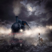 Sara Victoria Sandberg - “Night Train to Neverland” - www.saravictoriasandberg.com