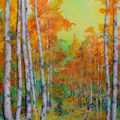 Hon. Mention - Painting Category - Robin Hegemier - "Enlightened Path"