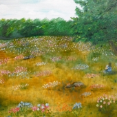 Cabana Silva (2) Img #2  Reading in the Meadow