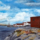 Jones (3) Img #1  Battle Harbour from Mark Island, 1942