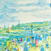 Thompson (1) Img #2 COWES REGATTA, At The Starting Line, Royal Yacht Squadron, Isle of Wight