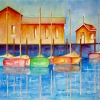 H - OA - 4th Place - Painting - Draving (1) Img #3 Harbor Lights