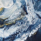 Cynthia Tabeau Pritchard - “Ocean Tempest” – www.cynthiaabstractart.com