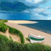 Monika Harmund Csanyi - “Afternoon at the Beach” – www.monikaharmundcsanyi.com