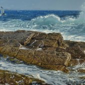 Brian LaSaga - “Along The Coast” – www.brianlasagarealism.com