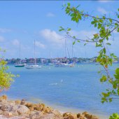 Stephen D. Smith - “Sailboats at Anchor in Sarasota Harbor” – www.stephendsmithphotography.com