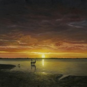 Lars Vester - “Golden Hour (Golden Beach, Queensland Australia)” – www.larsvesterart.com