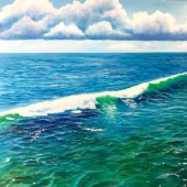 Suzi K. Orth - “Meet Me at Pacific Beach” – www.skoartstudio.com