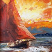 Natalia Timokhina - “Scarlet Sails” – www.nafetiart.com