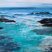 Raissa Urdiales - “Rocky Shores” – www.raissagallery.com