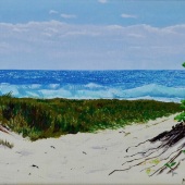 Margaret LN Brooks - “Entrance to Guana Bay Beach” – www.pixels.com/profiles/margaret-brooks