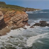 9th Place – Overall - Brian LaSaga - “Cape St. George” – www.brianlasagarealism.com