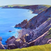 Hon. Mention - Dawn Harries - “Freshwater East to Barafundle” – www.dawnharriesart.co.uk