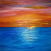 Angela Asher - “Living Sunset” – http://www.angelabasher.com/
