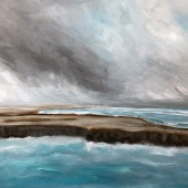 Rhonda DeLand - “When the Fog rolls in” – https://www.rhondadelandart.com/