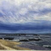 Amanda Wong - “Stormy Sea No.2” – wangru@pobox.pafa.edu