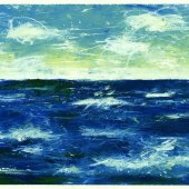 Joon Hee Lee - “Ocean in Blue” – http://www.instagram.com/joonheelee.art