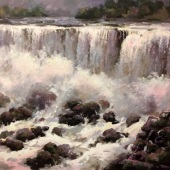 Yen Fen Chung - “Sound of the Ocean” – fiona.art888@yahoo.com.tw